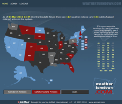 air ambulance, weather turndown